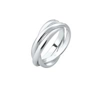 Elli Basic Wickelring Klassisches Design 925 Silber 56 Damen