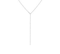 Elli Basic Y-Kette Figaro Trend Verstellbar 925 Silber silberfarben Damen