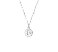 Elli Buchstabe L Initialen Vintage Plättchen 925 Silber 45 Damen