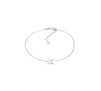 Elli Armband Damen Anhänger Buchstabe K Basic in 925 Sterling Silber