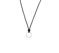 Elli Charmträger Textilband 925 Silber Schwarz Damen