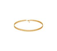 Elli Choker 5-Lagig Gliederung Modern 925 Silber goldfarben Damen