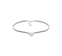Elli Choker Herz Edelweiss 925 Sterling Silber 32 Damen