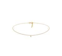 Elli Choker »Choker mit Anhänger Labradorite Rund 925 Silber«