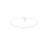 Elli Choker Labradorite Solitär 925 Silber silberfarben Damen