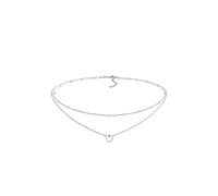 Elli Choker Layer Kugelkette 925 Silber, mit Kristallen von Swarovski® silberfarben Damen