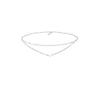 Elli, Halskette Choker Layer Look Kugelkette Herz Trend 925 Silber in silber, Schmuck für Damen Gr. 36 cm
