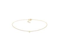 Elli Halskette Damen Choker Mondstein Anhänger Geo in 925 Sterling Silber