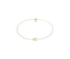 Elli Choker Ringe Kreis Minimal Trend 925 Silber goldfarben Damen