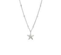Elli Choker Seestern Anhänger 925 Sterling Silber silberfarben Damen