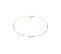 Elli Choker Seestern Zuchtperle Beach 925 Silber vergoldet 36 Damen