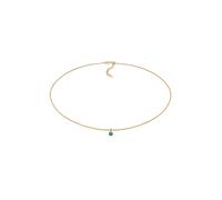 Elli Choker Solitär Howlith Türkis 925 Silber 36 Damen