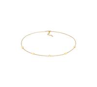 Elli Choker Stern Astro Trend 925 Silber goldfarben Damen