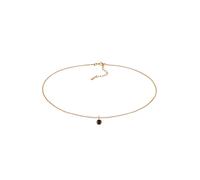 Elli - Choker Zirkonia Solitär Basic 925 Sterling Silber Ketten Damen