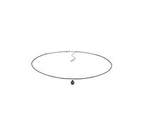 Elli Choker Zirkonia Tropfen Anhänger 925 Silber 36 Damen