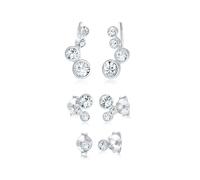 Elli Climber Stecker 925 Silber, mit Kristallen von Swarovski® OneSize Damen