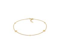 Elli Coin Kreis Disc Trend Minimal 925 Sterling Silber goldfarben Damen