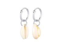 Elli Creole Kauri Muschel Meer Urlaub 925 Silber silberfarben Damen