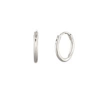 Elli Creolen Basic 925 Sterling Silber silberfarben Damen