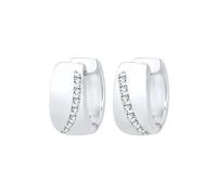 Elli Ohrringe Damen Creolen mit Kristallen in 925 Sterling Silber