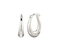 Elli Creolen mit Kristallen von Swarovski® 925 Sterling Silber silberfarben Damen