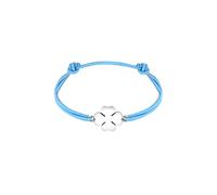 Elli Damen Armband mit Kleeblatt Symbol Glücksbringer in 925 Sterling Silber