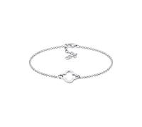 Elli Damen Armband mit Kleeblatt Symbol Glücksbringer Talisman in 925 Sterling Silber
