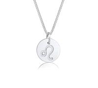 Elli Damen Echtschmuck Halskette Silberkette Kette mit Anhänger Stern Star Sternzeichen Astro Trend Swarovski Kristalle Sterling Silber 925 45cm Länge