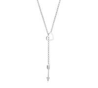 Elli Damen-Halskette mit Anhänger Herz Liebe Pfeil Amor Verliebt Love Filigran silber 925