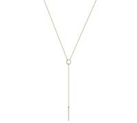 Elli Y-Kette Geo Trend Minimal 925 Sterling Silber goldfarben Damen