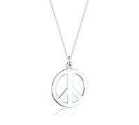 Elli Collierkettchen »Boho Peace Zeichen 925 Sterling Silber«