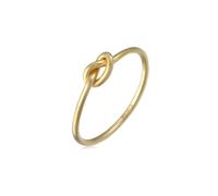 Elli Damen Knoten Geo Minimal in 375 Gelbgold