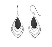 Elli Damen-Ohrhänger Feder 925 Sterling Silber 3201463