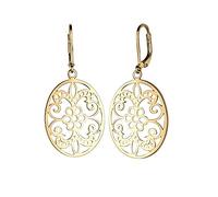 ELLI Damen Ohrringe 'Ornament' gold, Größe One Size, 4024957 Gold One Size