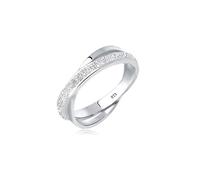 Elli Damen Stapelring 925 Sterling Silber Emaille
