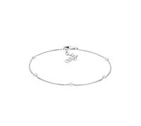 Armband ELLI DIAMONDS "Elegant Klassisch Diamant (0.025 ct.) 925 Silber" Armbänder Gr. 20 cm, mit Diamanten, Silber 925 (Sterlingsilber), weiß (weiß, weiß) Damen Armbänder (043163-0)