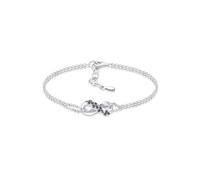 Elli DIAMONDS Bracelet Women Infinity Symbol with Diamond (1.95 ct.) in 925 Sterling Silver