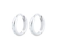 Diamore Paar Creolen »Creole Diamanten (0.05 ct) 925 Sterling Silber«