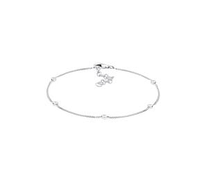 Elli DIAMONDS Elegant Klassisch Diamant (0.025 ct.) 925 Silber 20 Damen