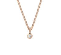 Elli Diamonds Halskette Damen roségold, 45