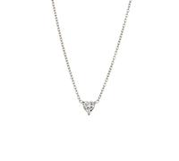 Elli DIAMONDS Herz Laborgezüchteter Diamant (0.17ct) 925 Silber silberfarben Damen