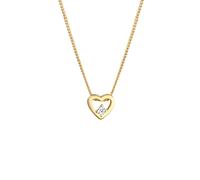 Elli DIAMONDS Herz Liebe Diamant (0.03 ct.) 585 Gelbgold 45 Damen