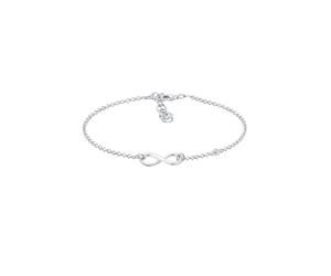 Elli DIAMONDS Infinity Basic Diamant (0.015 ct) 925 Silber 17 Damen