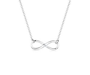 Elli DIAMONDS Infinity Pure Diamant (0.03 ct.) 925 Silber Weiß Damen