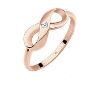 Elli DIAMONDS Infinity Unendlich Diamant 0.03 ct. 925 Silber 54 Damen