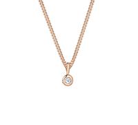 Elli Diamonds Halskette Damen roségold, 45