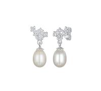 Elli DIAMONDS Lab Grown Diamanten (0.17 ct) Perle 925 Silber OneSize Damen