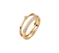 Elli DIAMONDS Laborgezüchteter Diamant Weiß (0.015 ct) 925 Sterling Silber 56 Damen