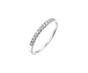 Elli DIAMONDS Memoire Verlobung Diamant (0.15 ct.) 585 Weißgold 54 Damen