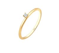 Ring Verlobung Solitär Diamant (0.015 Ct.) 585 Gelbgold DIAMORE Gold 58 (Artikelnummer: 4N234/70X58)